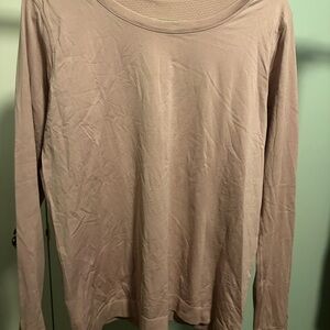 lululemon athletica Swifty Tech Long Sleeve Top - Dusty Rose Pink